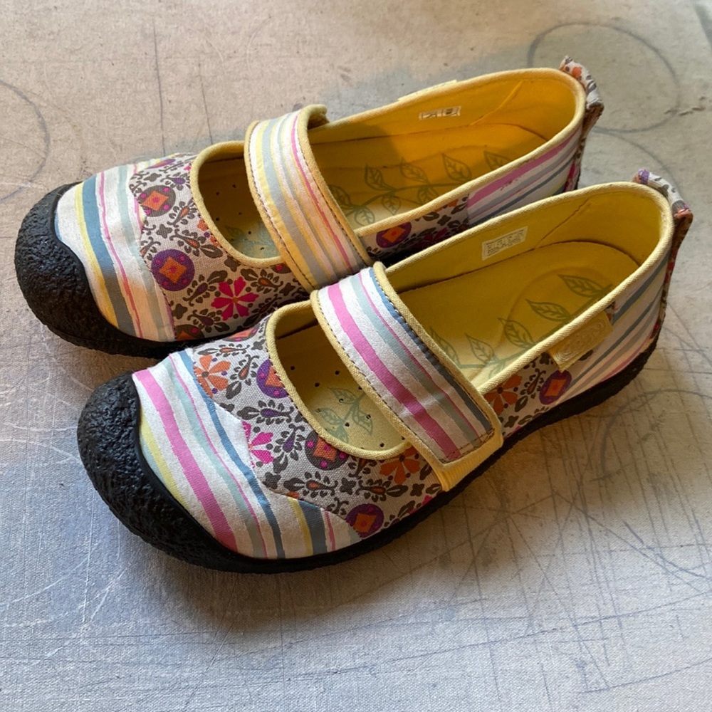 Keen Women’s Harvest MJ Shoes Floral Yellow Size 7.5